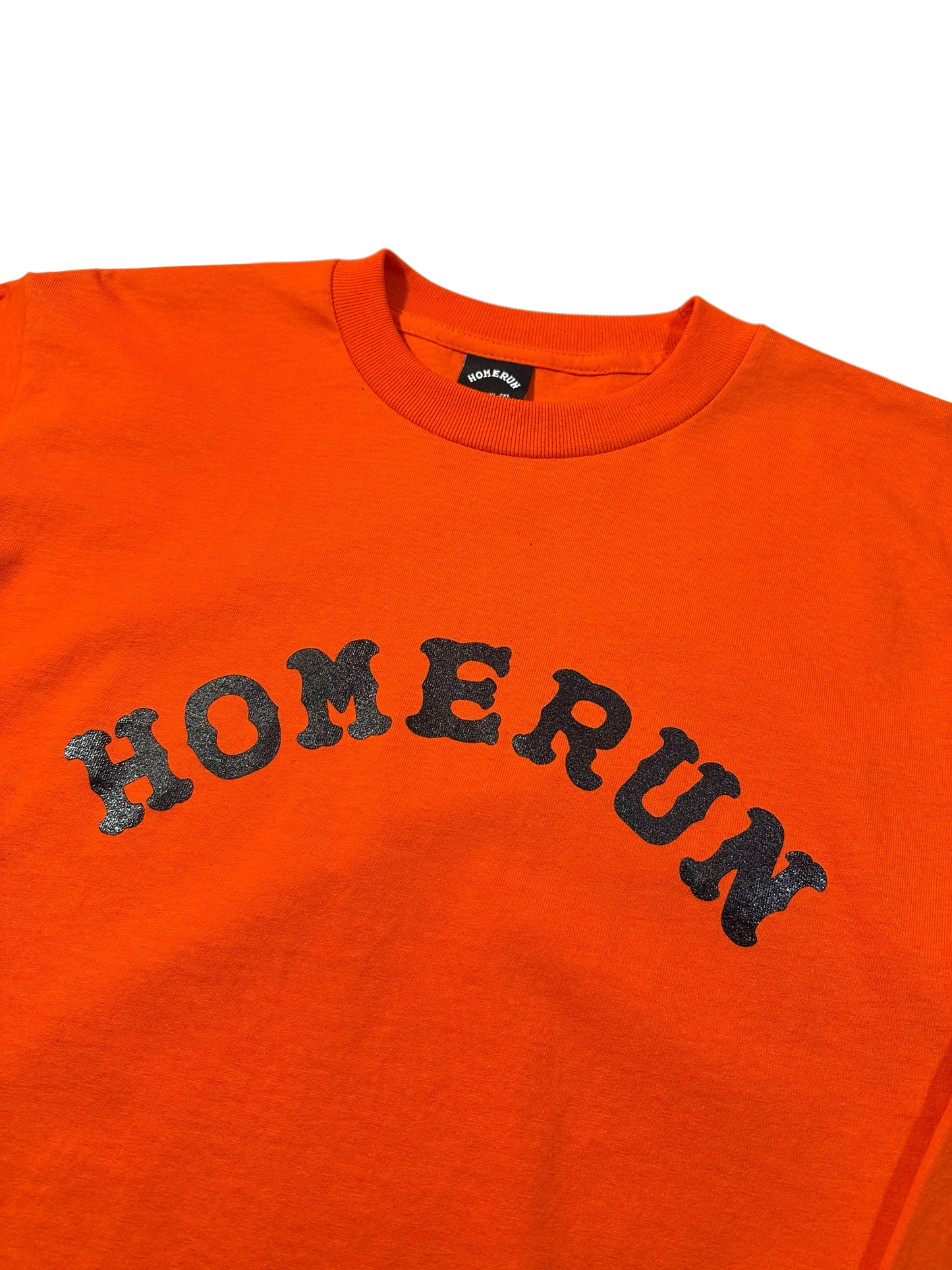 ARCH LOGO LONG SLEEVE SHIRT - ORANGE