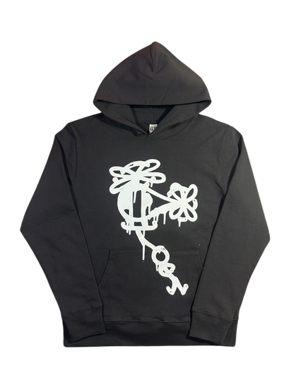 EL DRIP HOODIE - CHARCOAL