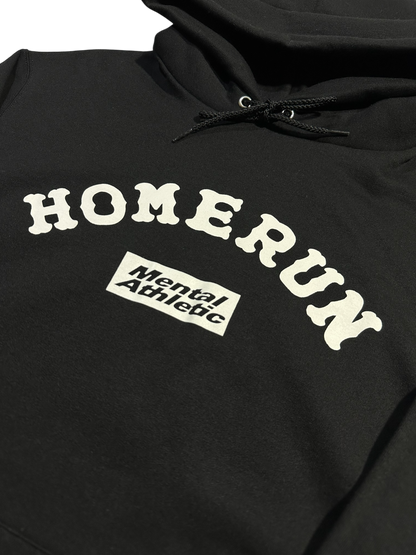 MENTAL ATHLETIC X HOMERUN HOODIE - BLACK