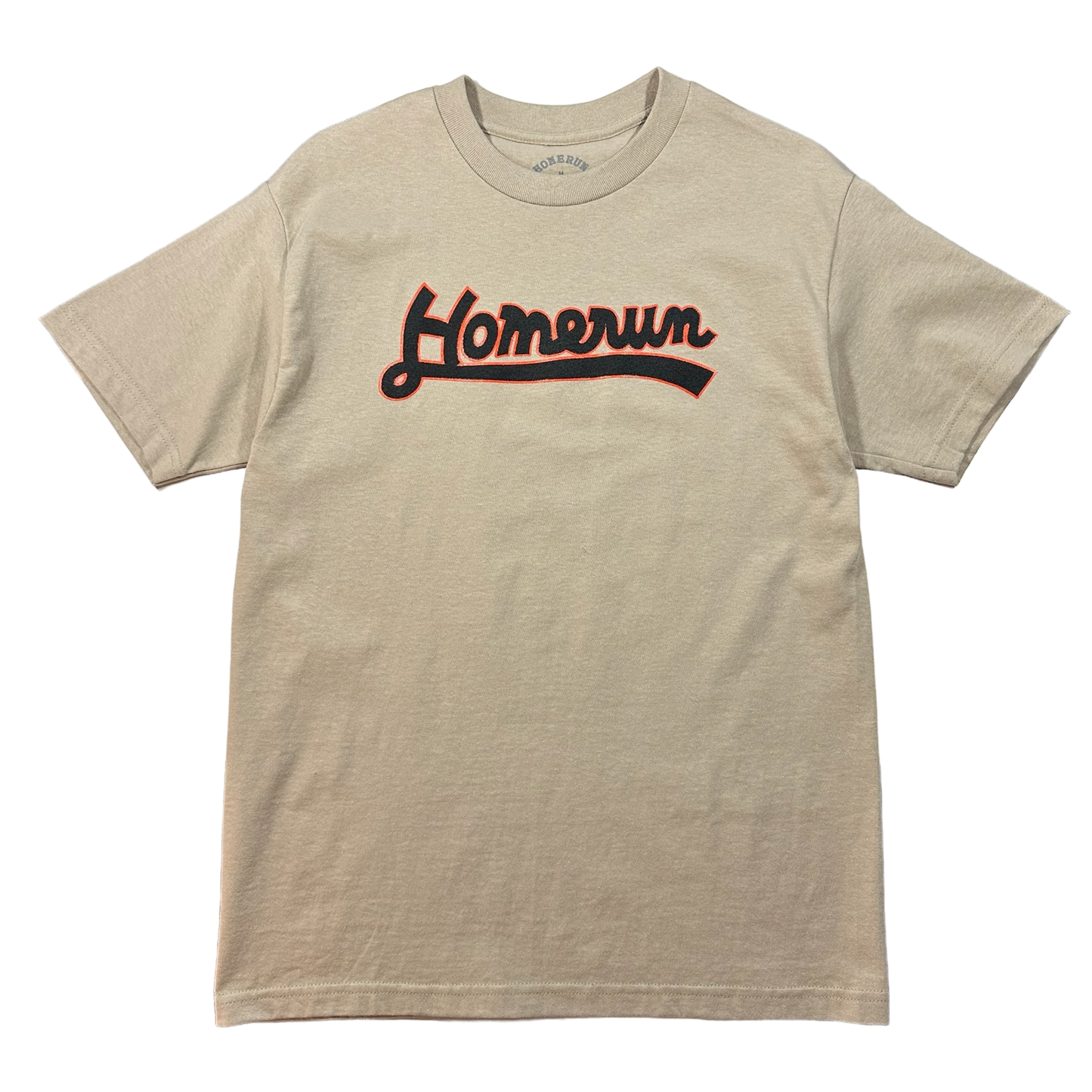 CURSIVE LOGO SHIRT - SAND (SF)