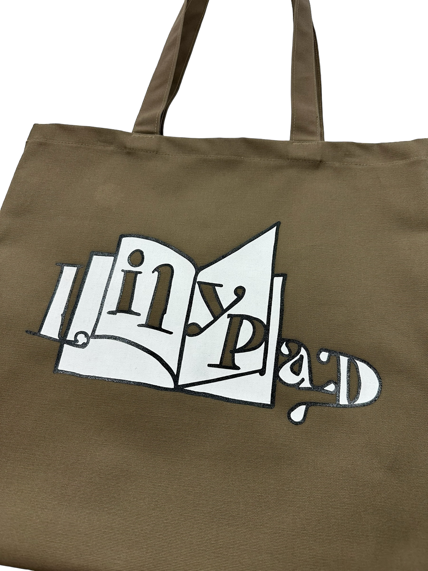 LILYPAD MAG - BROWN BOOK TOTE