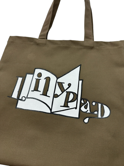 LILYPAD MAG - BROWN BOOK TOTE