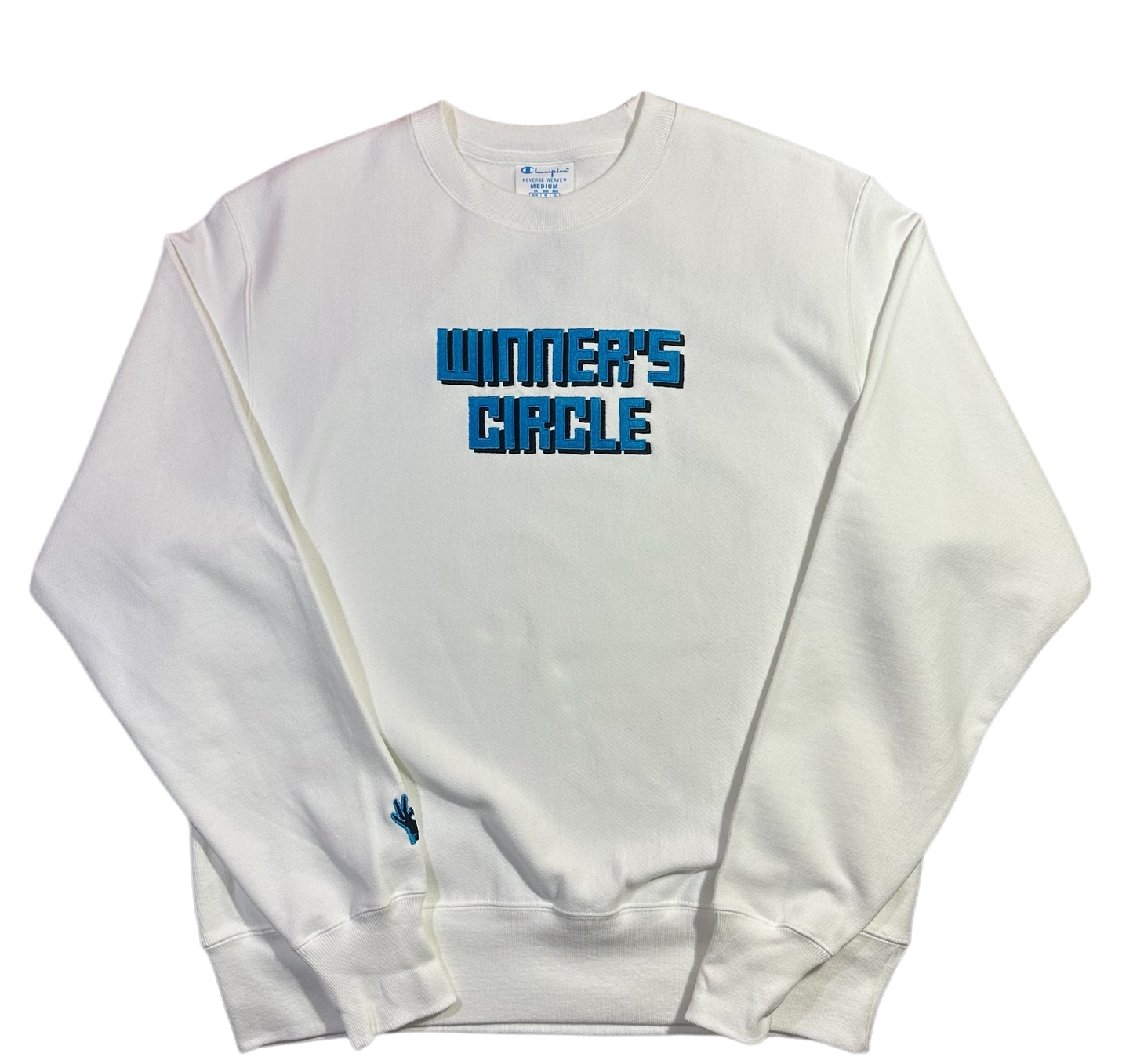 WINNERS CIRCLE CREWNECK - WHITE