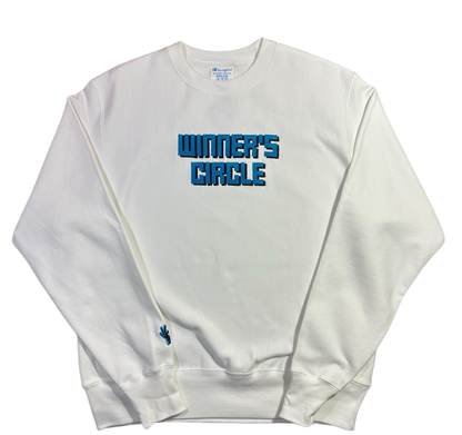 WINNERS CIRCLE CREWNECK - WHITE