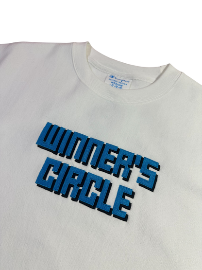 WINNERS CIRCLE CREWNECK - WHITE