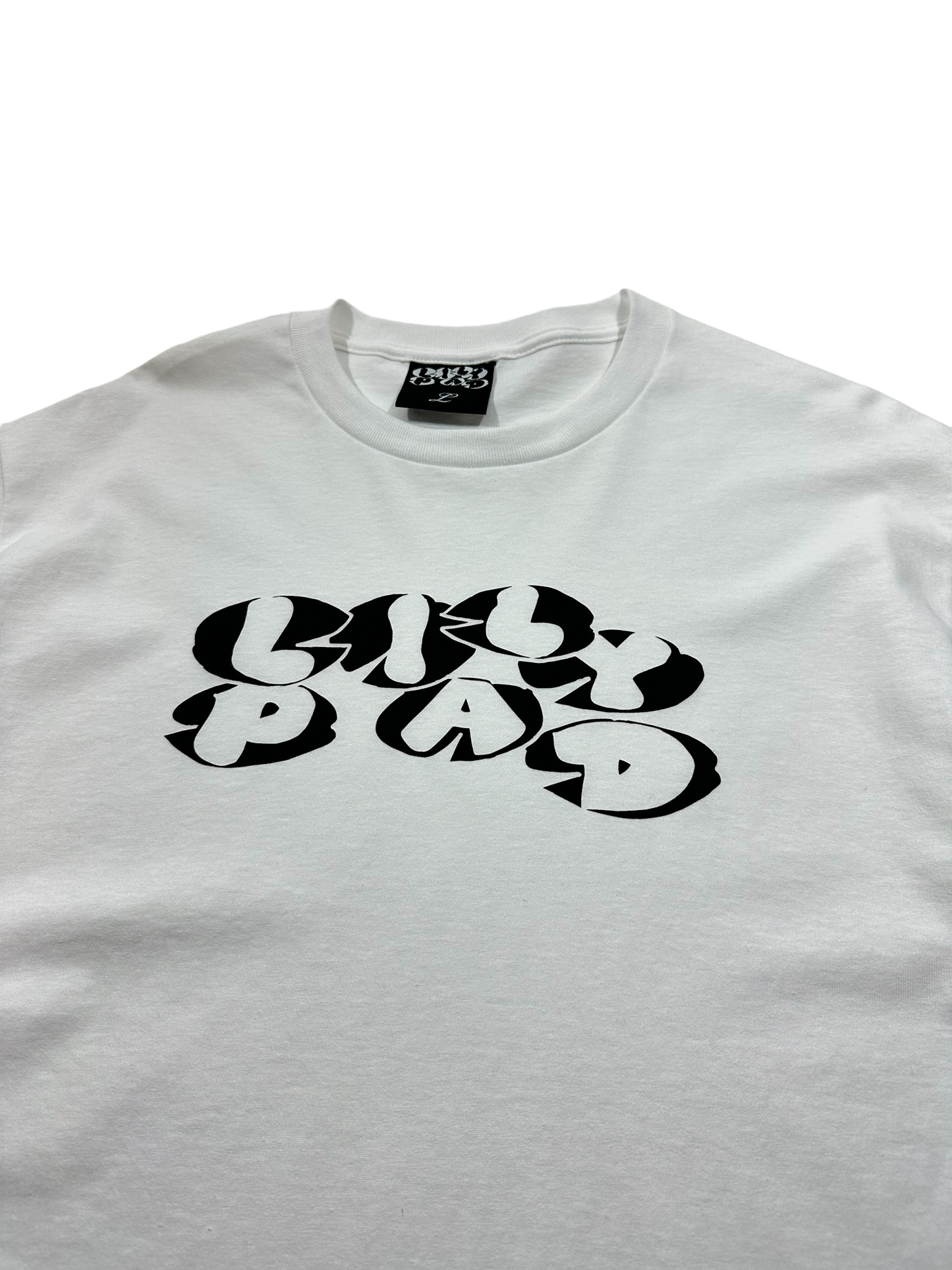 LILYPAD LOGO SHIRT - WHITE