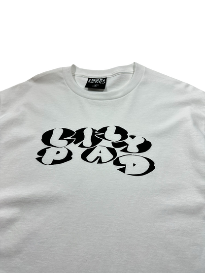 LILYPAD LOGO SHIRT - WHITE