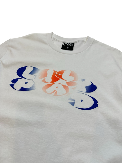 LILYPAD FADE LOGO SHIRT - WHITE