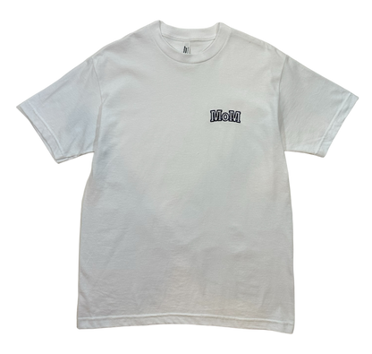 MoM LOGO SHIRT - WHITE