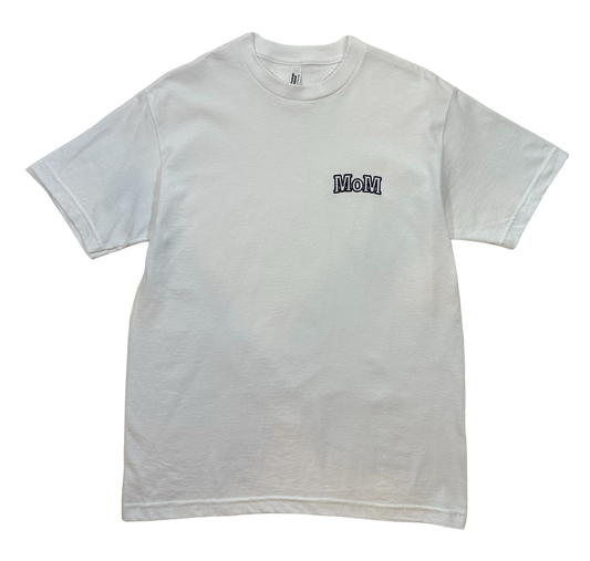 MoM LOGO SHIRT - WHITE