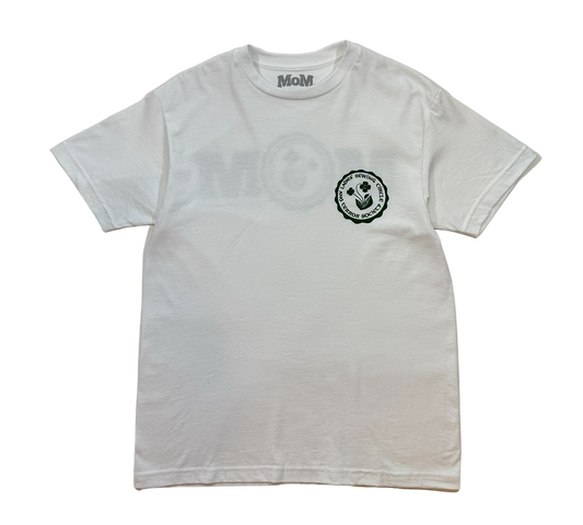 MoM TEA & TERROR SHIRT - WHITE