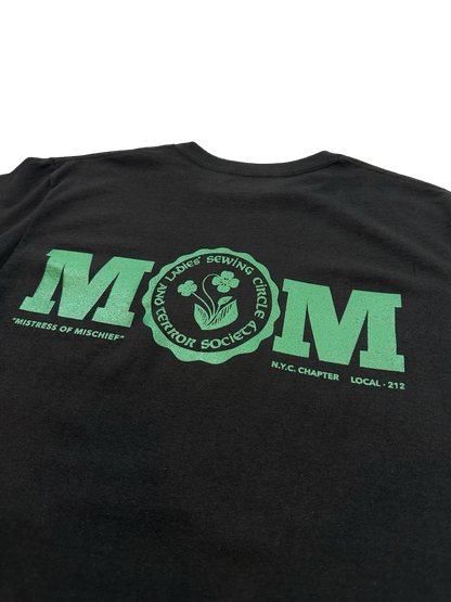 MoM TEA & TERROR SHIRT - BLACK