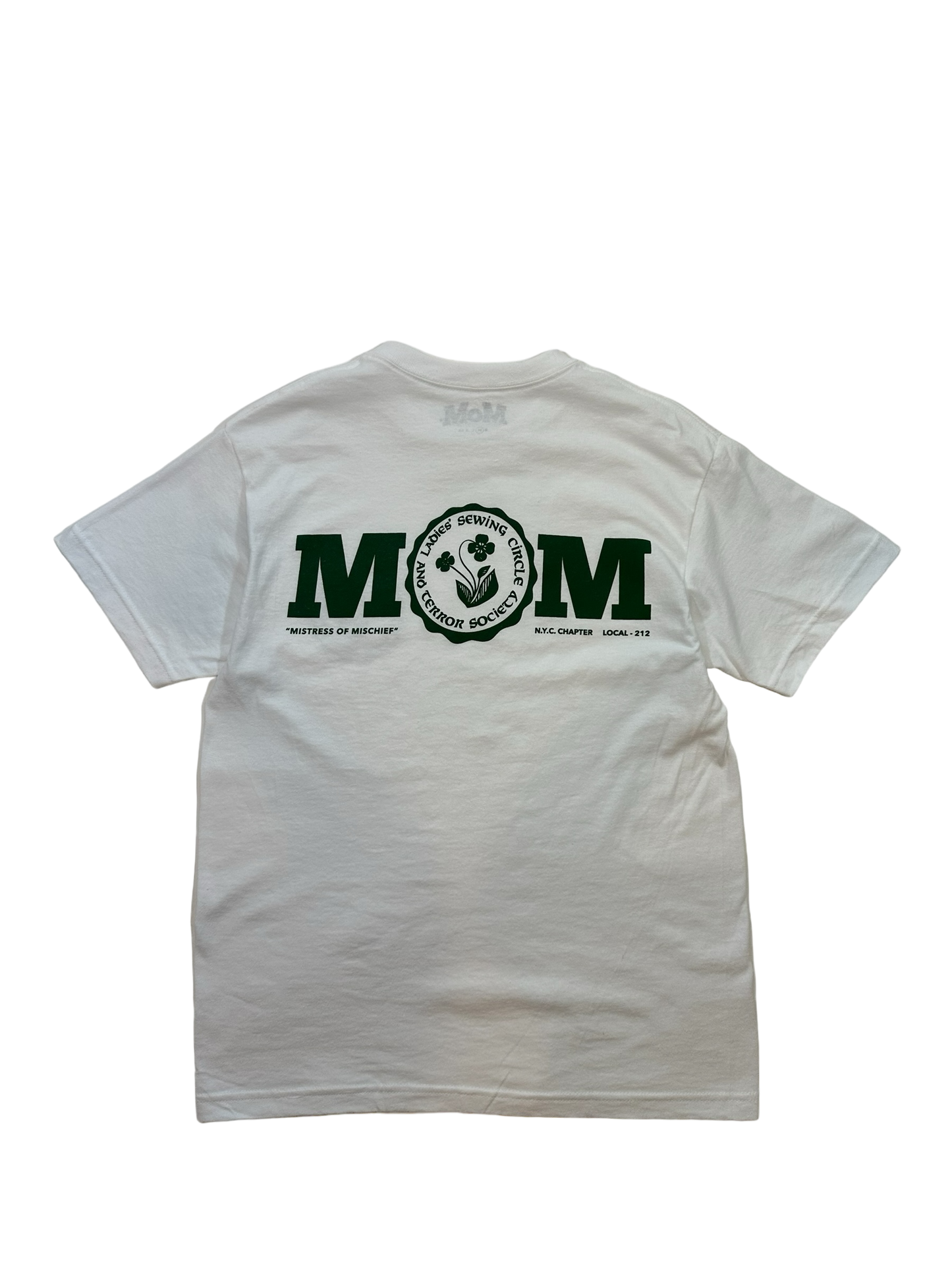 MoM TEA & TERROR SHIRT - WHITE