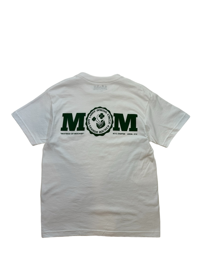 MoM TEA & TERROR SHIRT - WHITE