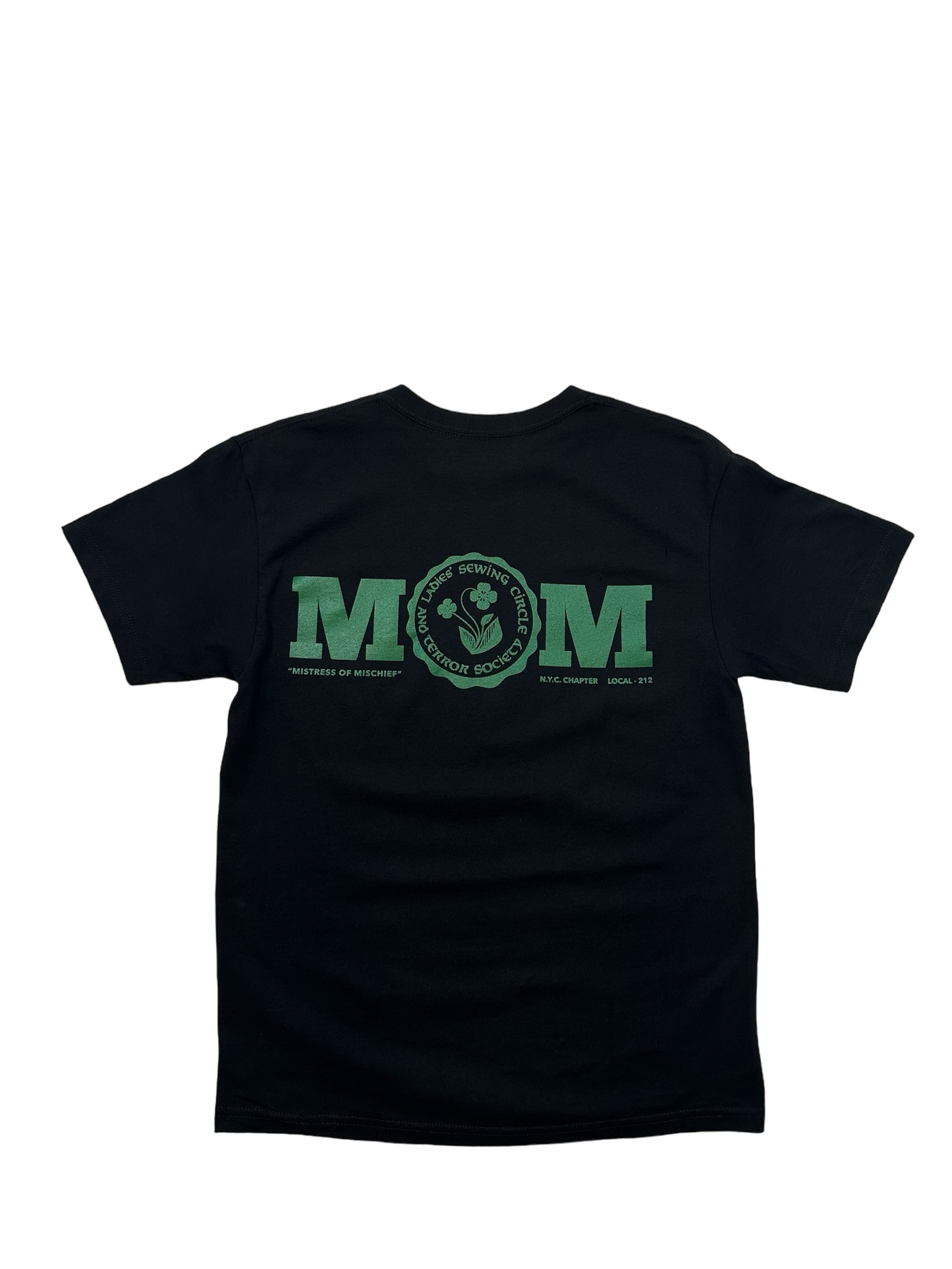 MoM TEA & TERROR SHIRT - BLACK