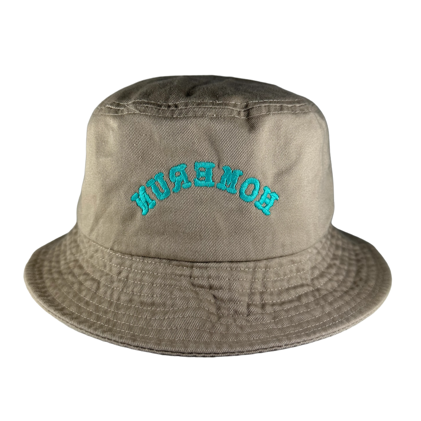 ARCH LOGO BUCKET HAT - KHAKI