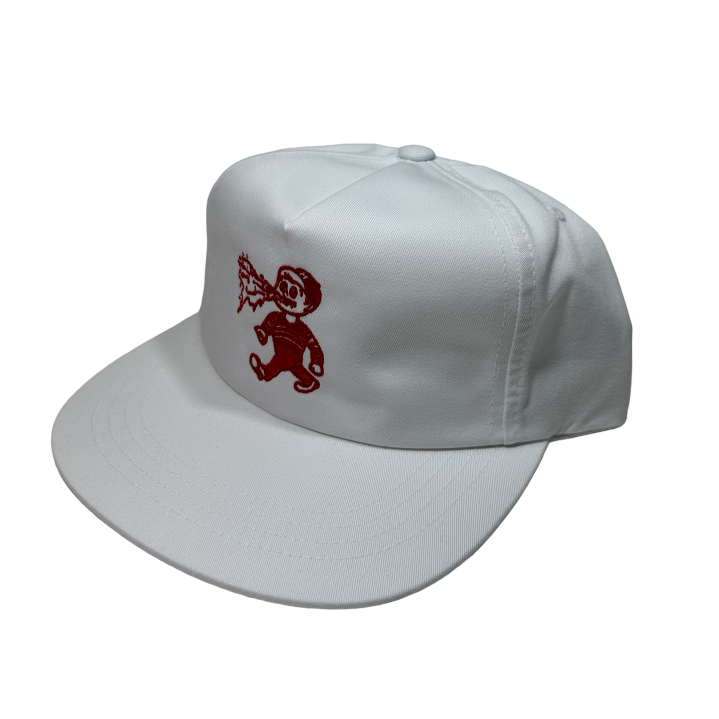 THROW UP BOY HAT - WHITE