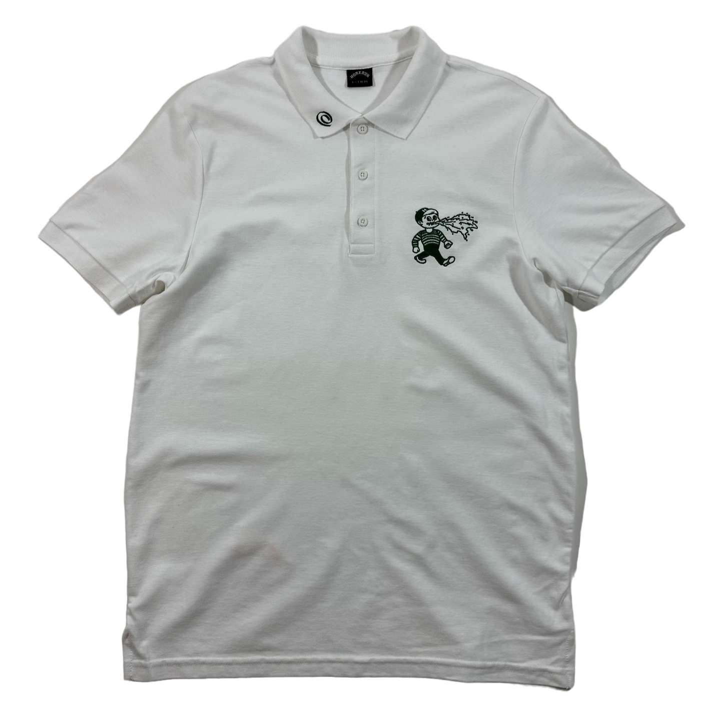 THROW UP BOY POLO - WHITE