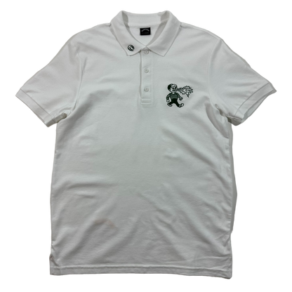 THROW UP BOY POLO - WHITE