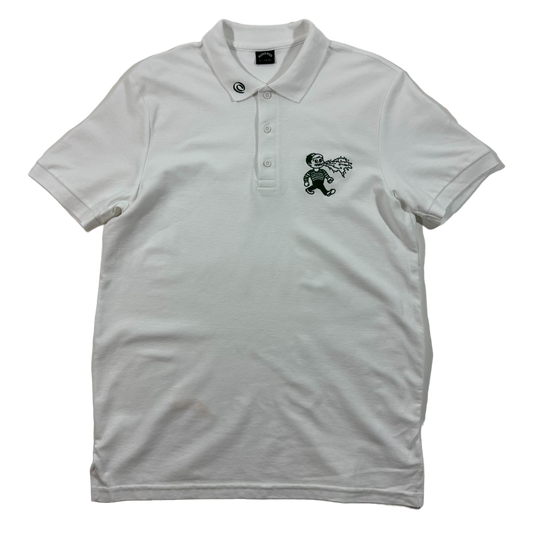 THROW UP BOY POLO - WHITE