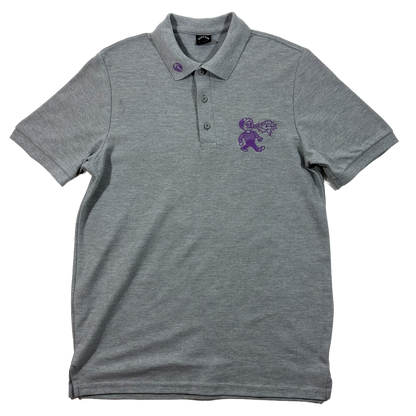 THROW UP BOY POLO - GREY