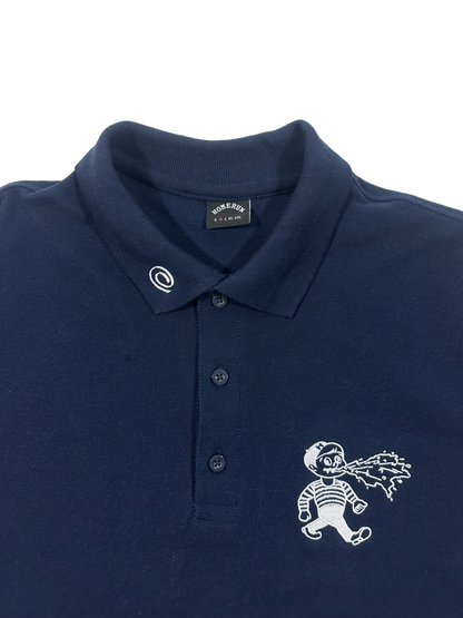 THROW UP BOY POLO - NAVY