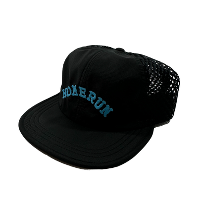 ARCH LOGO MESH HAT - BLACK