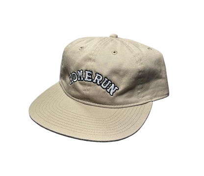 ARCH LOGO HAT - BEIGE/BLACK