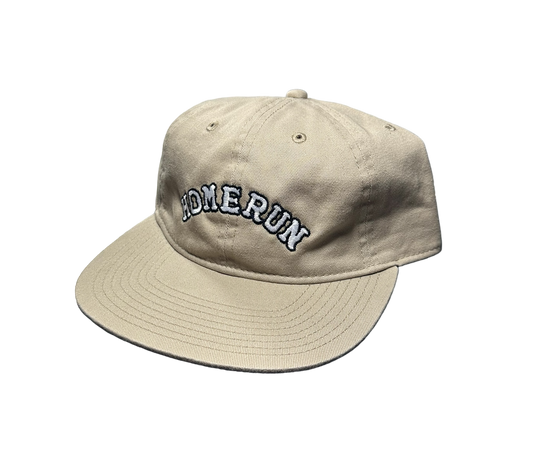 ARCH LOGO HAT - BEIGE/BLACK