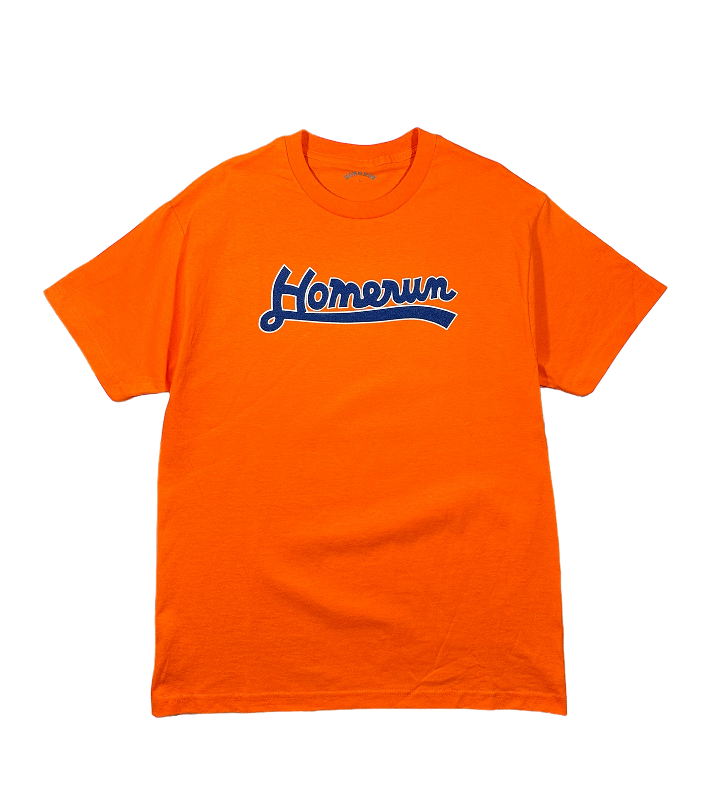 CURSIVE LOGO SHIRT - ORANGE