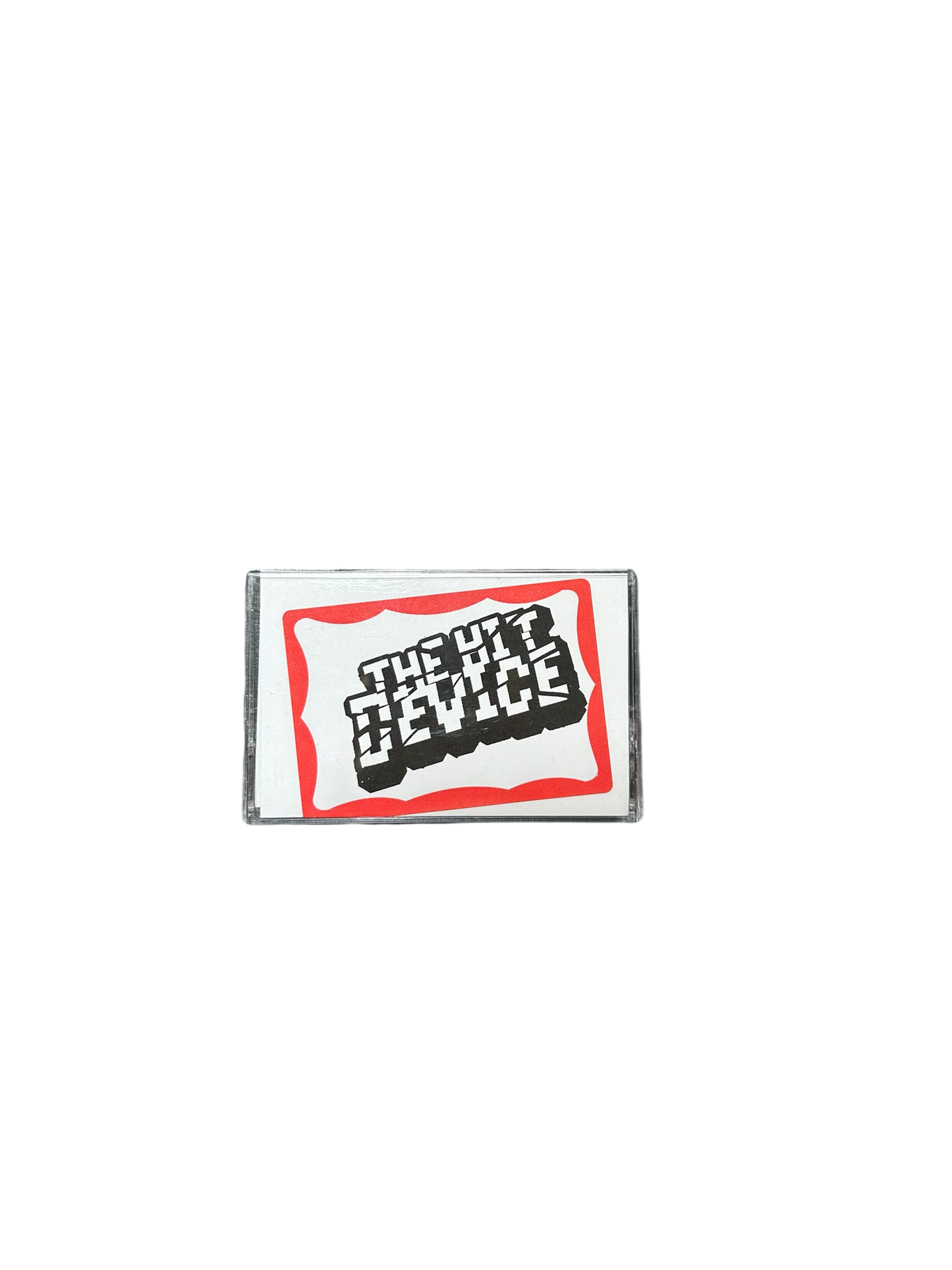 GREY PVC “THE HIT DEVICE” CASETTE TAPE