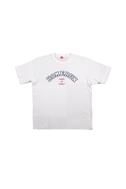MADE IN STREET WAFFLE T - WHITE