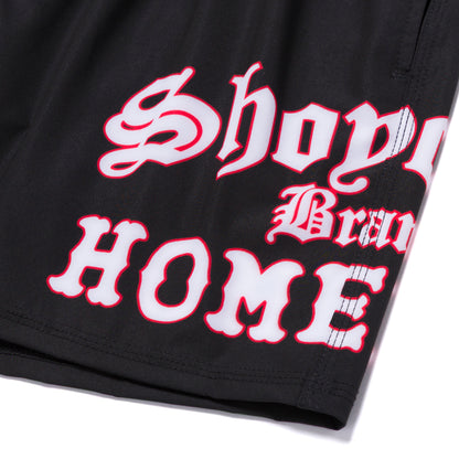 HOMERUN X SHOYOROLL SHORTS BLACK