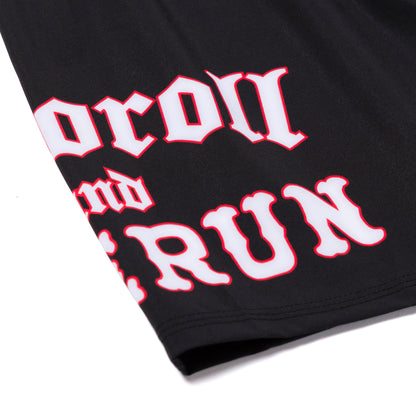 HOMERUN X SHOYOROLL SHORTS BLACK