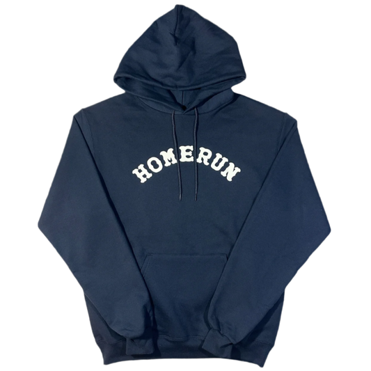 ARCH LOGO HOODIE - NAVY