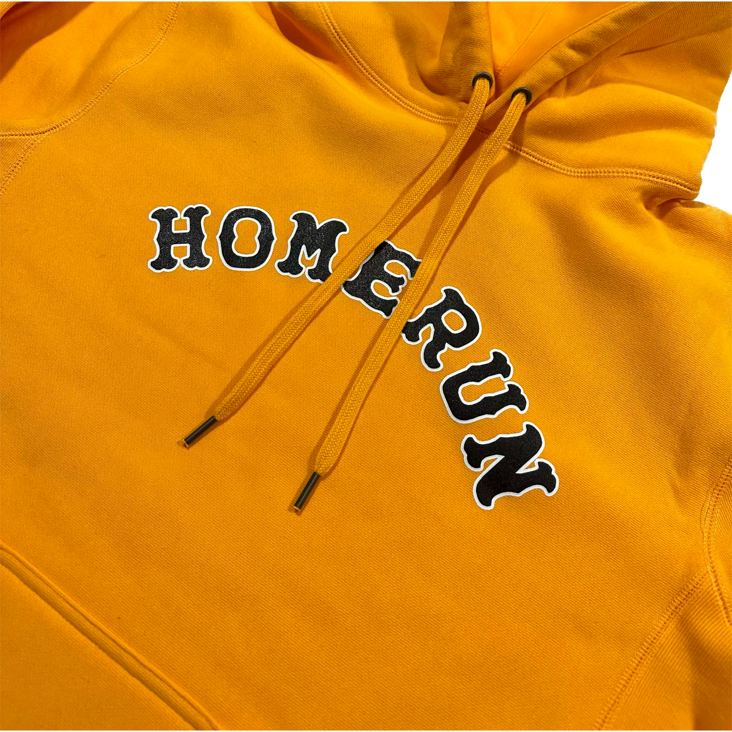 ARCH LOGO HOODIE - YELLOW