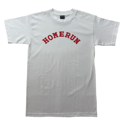 ARCH LOGO SHIRT - WHITE/RED