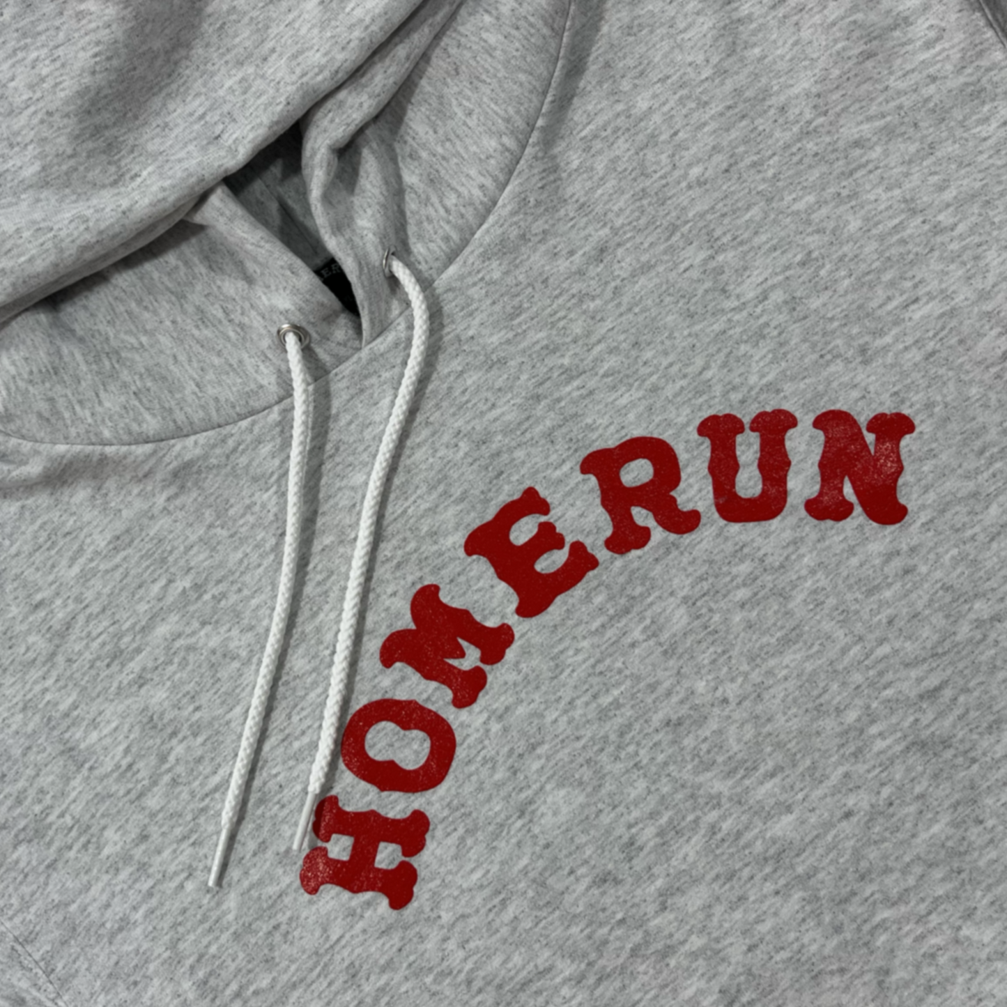 ARCH LOGO HOODIE - GREY