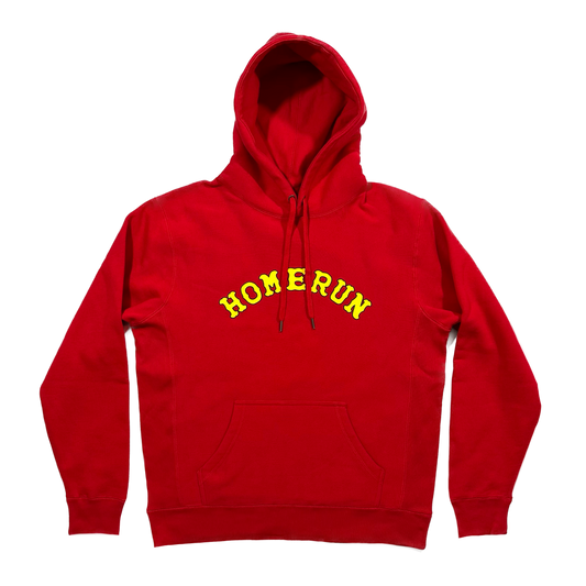 ARCH LOGO HOODIE - RED