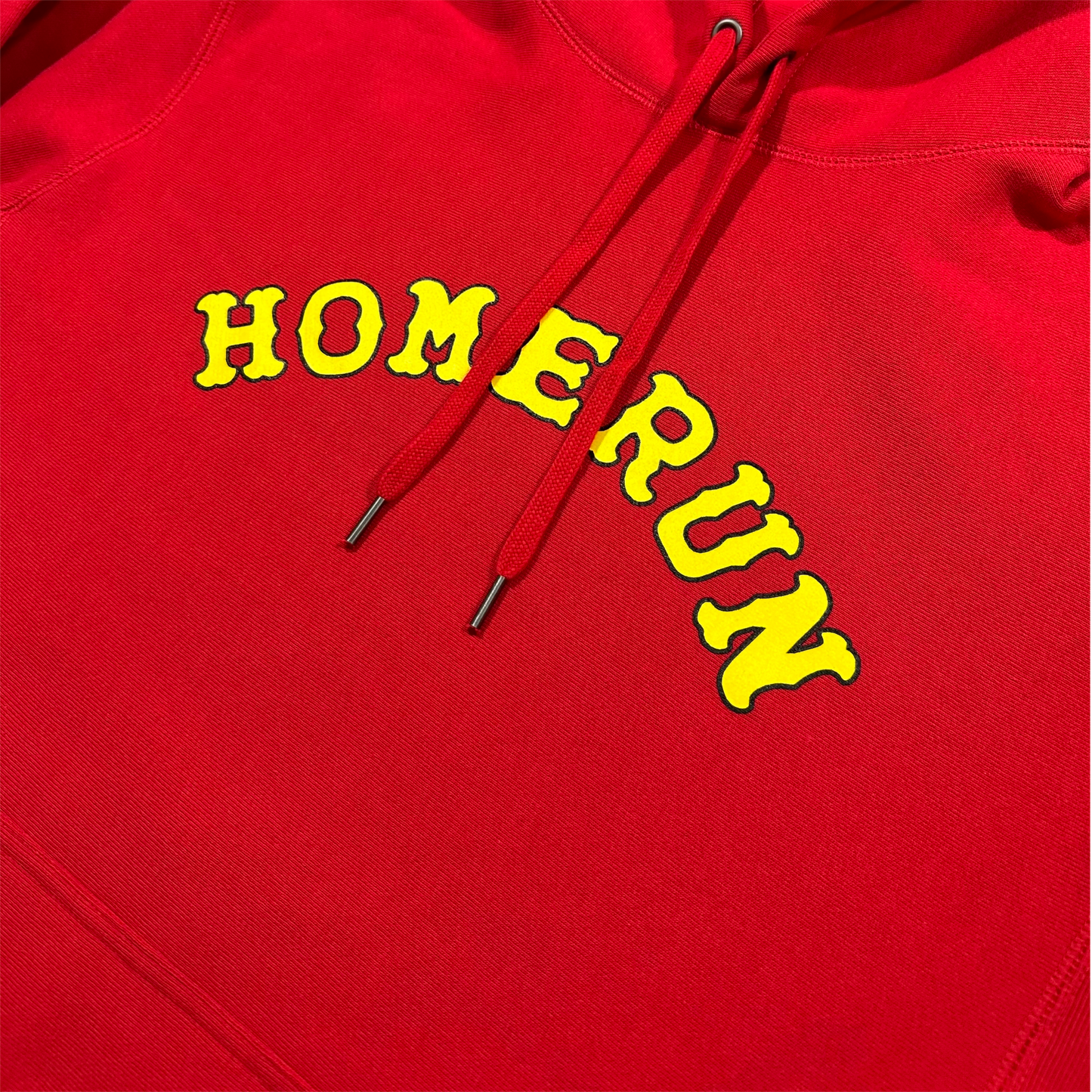 ARCH LOGO HOODIE - RED