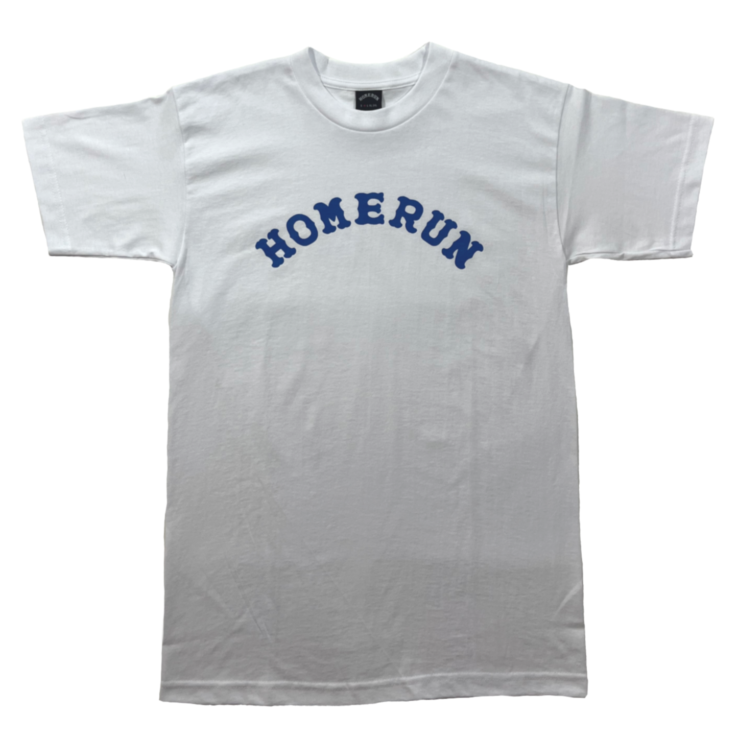 ARCH LOGO SHIRT - WHITE/ROYAL