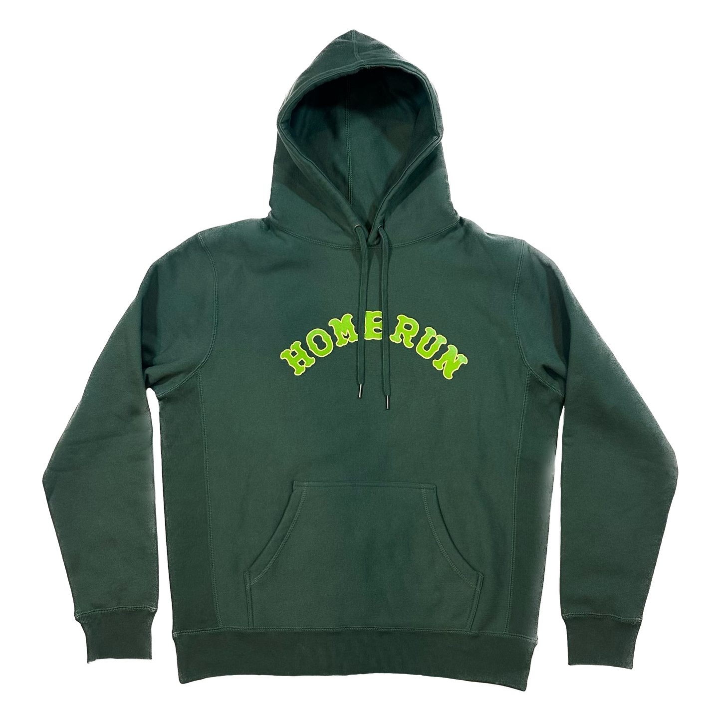 ARCH LOGO HOODIE - FOREST GREEN