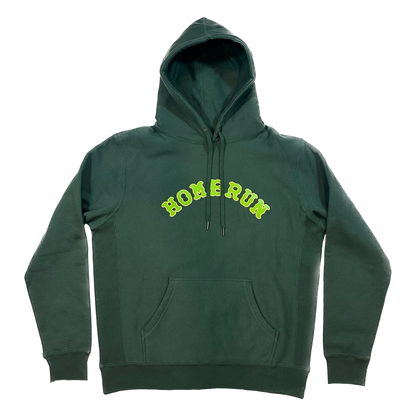 ARCH LOGO HOODIE - FOREST GREEN