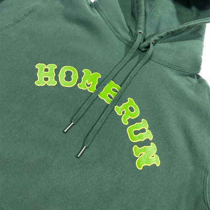 ARCH LOGO HOODIE - FOREST GREEN