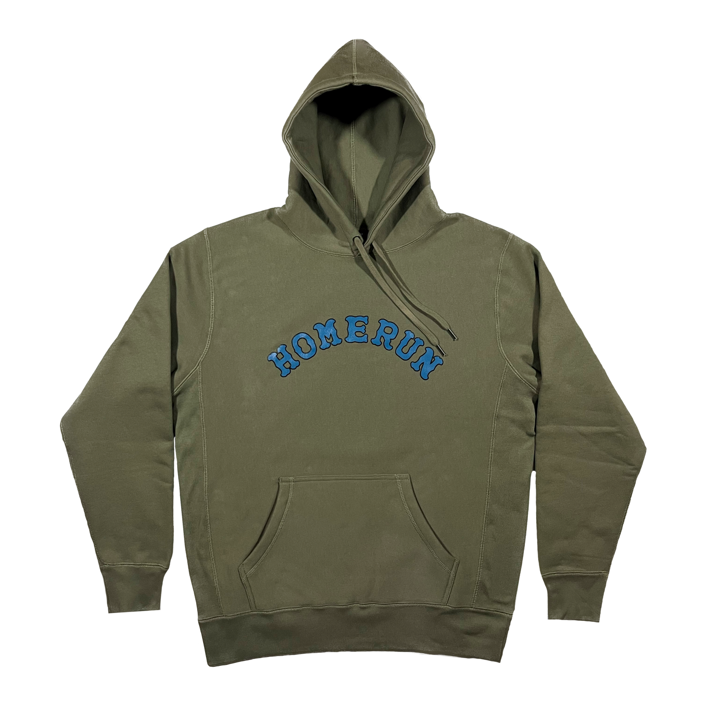 ARCH LOGO HOODIE - OLIVE