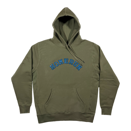 ARCH LOGO HOODIE - OLIVE