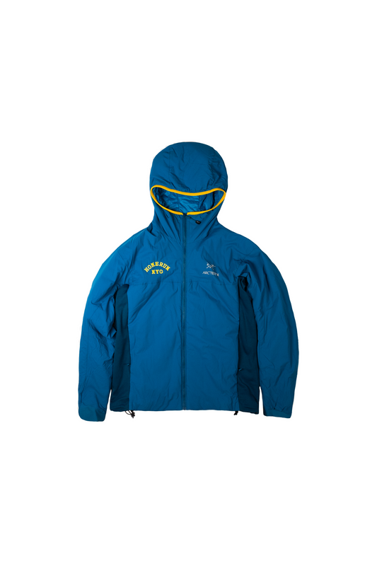 HOMERUN ATOM SL HOODY -  BLUE/ YELLOW
