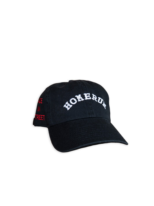 Homerun X '47 Black with White Arch Logo Cap