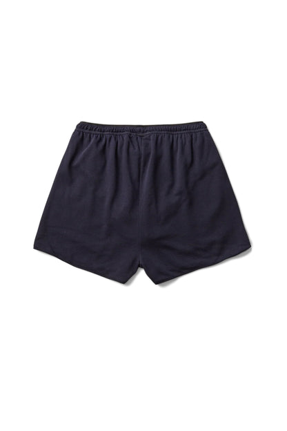 Mental Athletic Overlogo Utility Sweat Shorts - Baritone Blue / Yellow