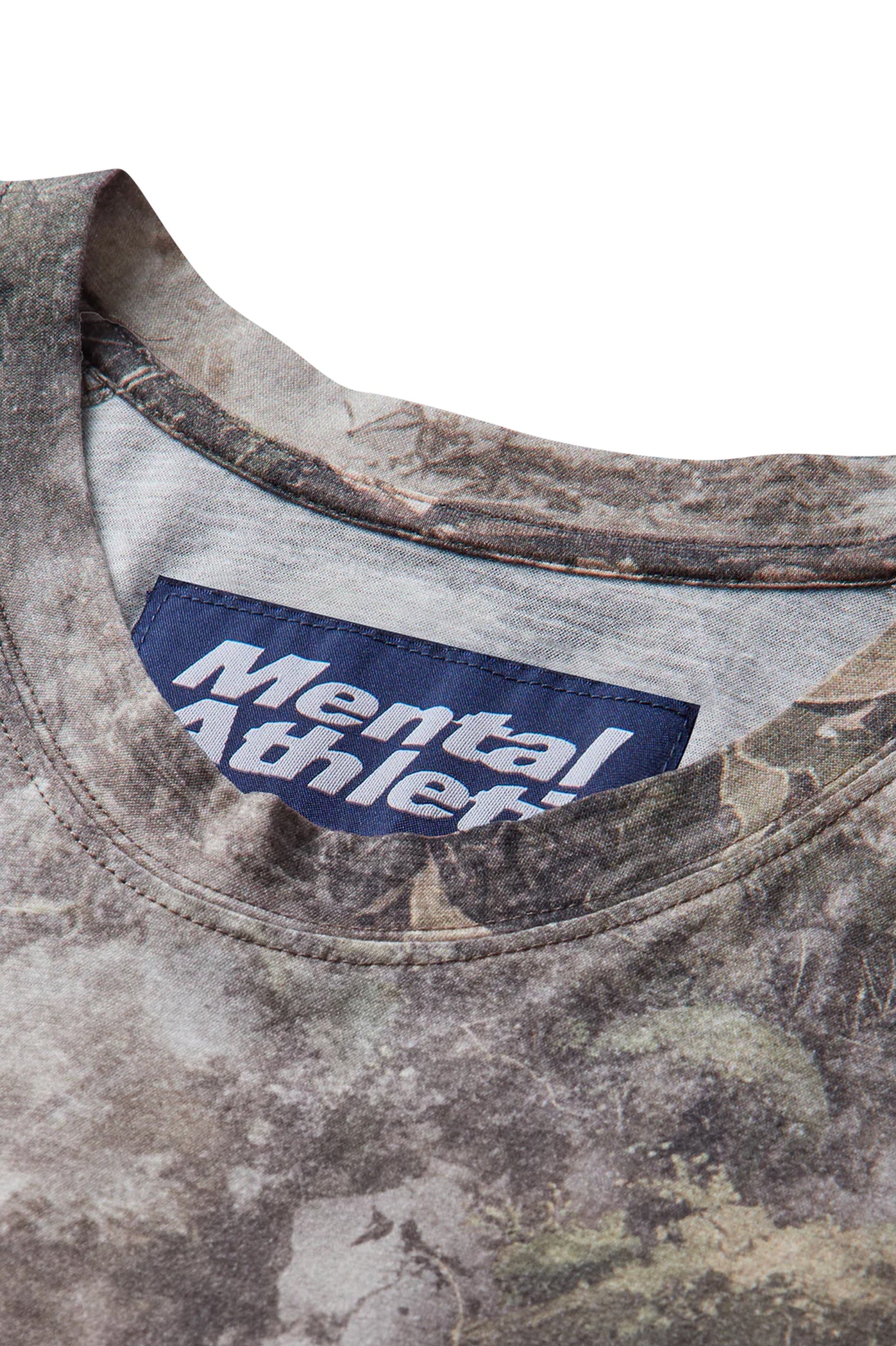 Mental Athletic Overlogo Raglan T-Shirt - Forest Camo